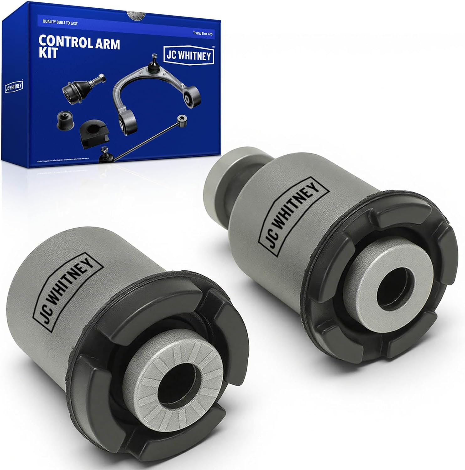 JC Whitney JFBAJCWCA00268 Set of 2 Control Arm Bushing (Front Lower) - Compatible with Ford F-150 2009-2014, Expedition 2007-2014, Lincoln Navigator 2007-2014
