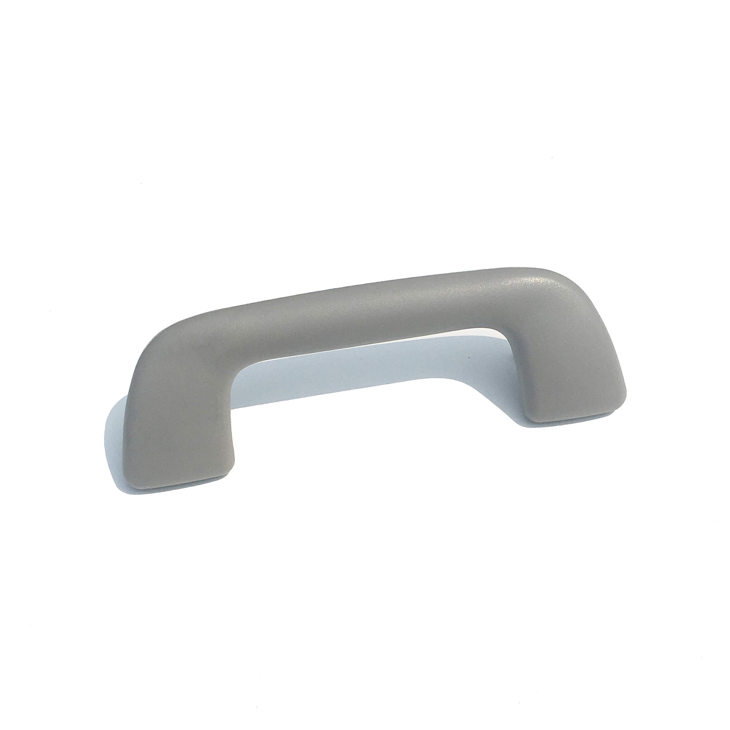 Krobelus Auto Roof Pull Handle Grab Rail Grey with Hook LH=RH Universal for Toyota for Corolla for Rav4 Yaris Vios OEM:74610-52020 (Front Handrail Without Hook(Gray) 1Pcs)