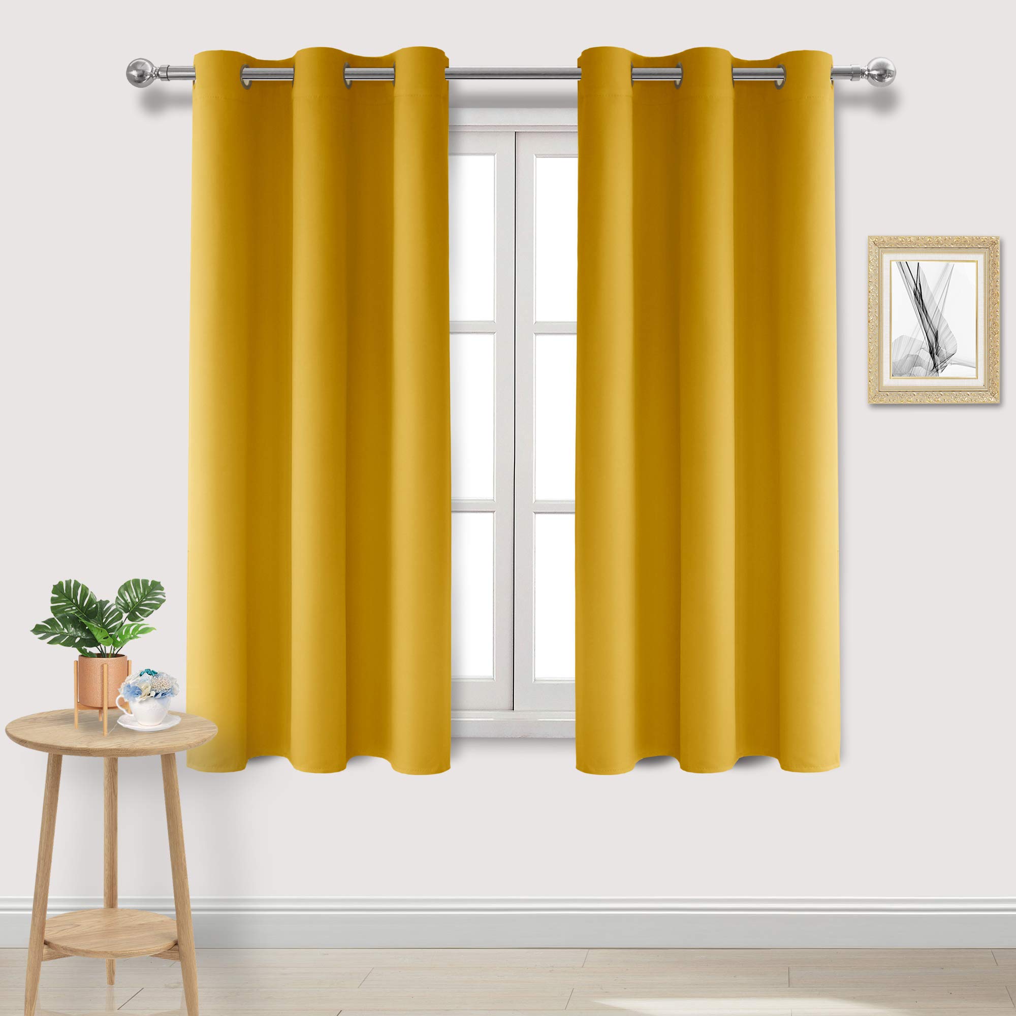 Yellow Curtains Amazon Curtains & Drapes