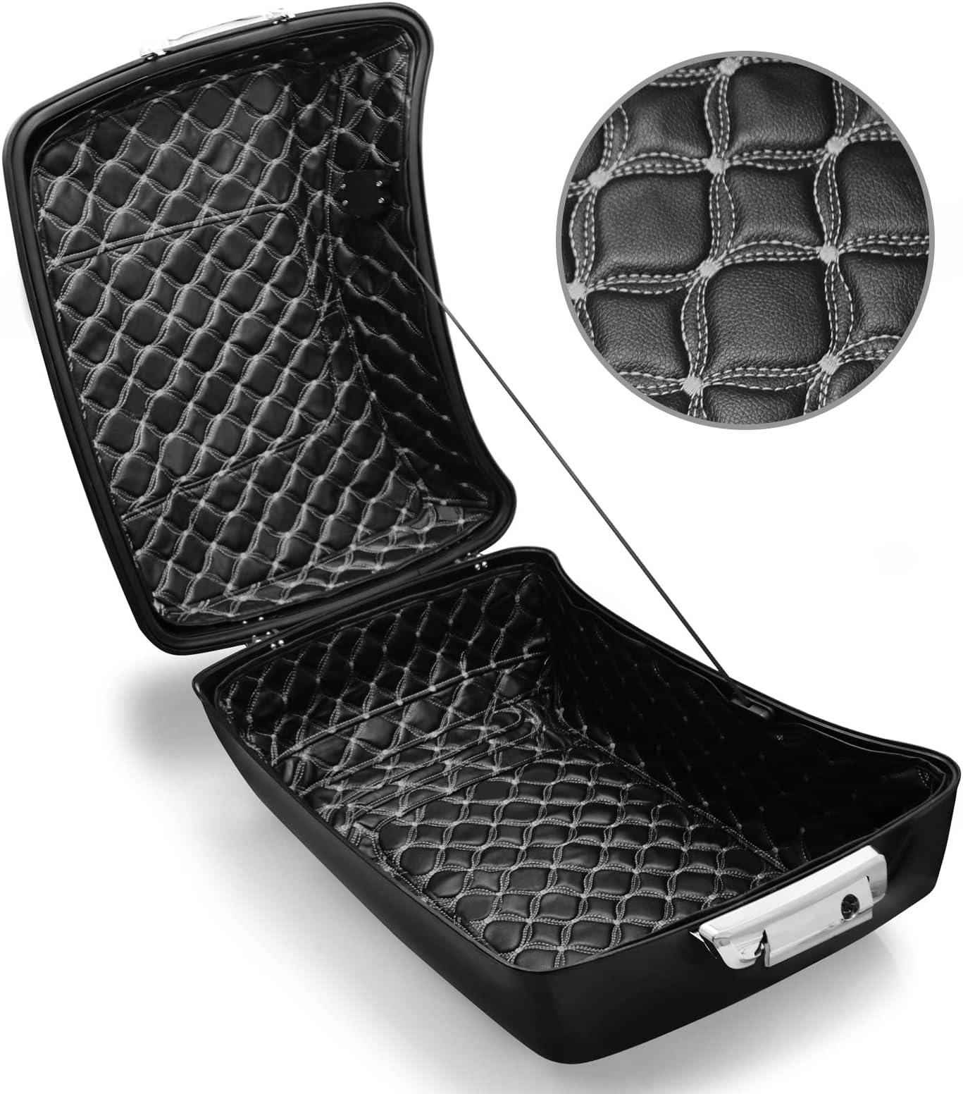 Road Glide King Tour Pack Liners,Custom Stitching liner for Harley OEM Style King Size Tour Travel Pack Inserts Fit for harley touring street Glide FLTRX 14-23