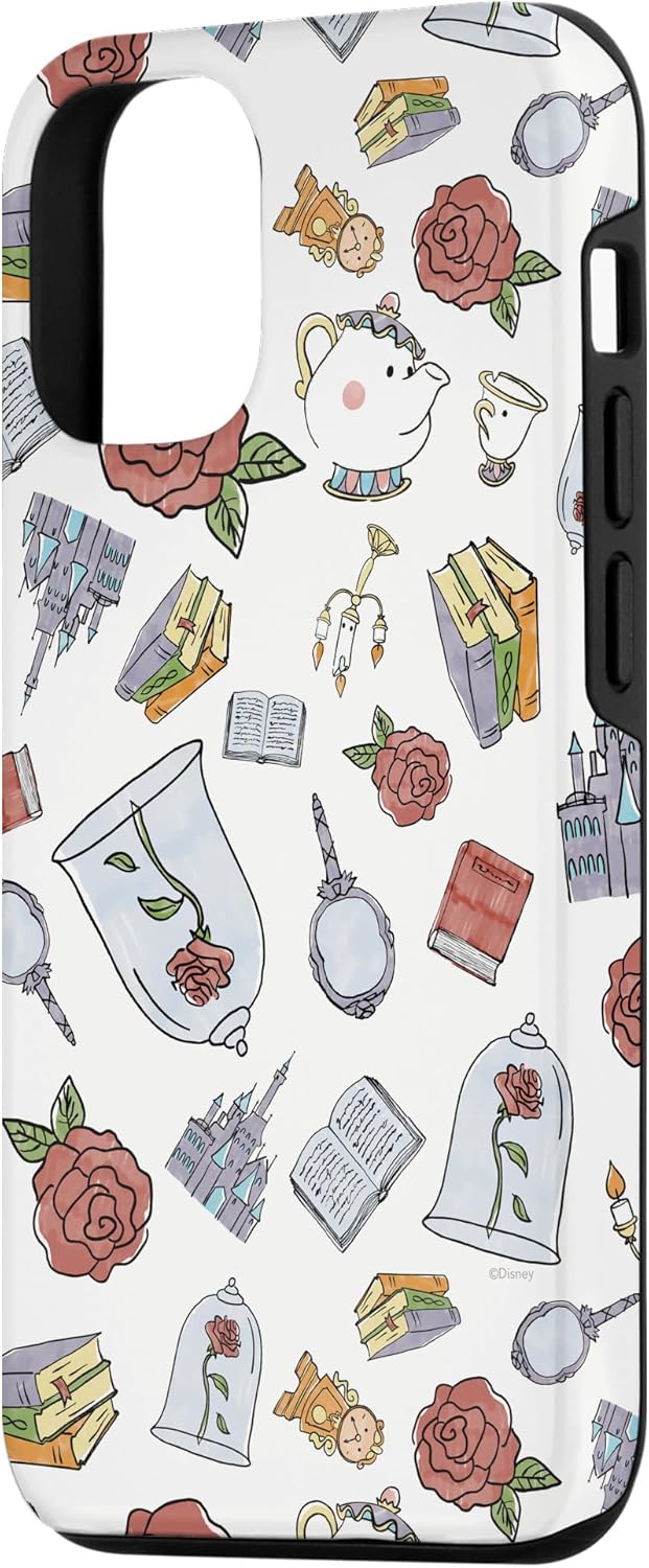 Disney Beauty and The Beast Enchanted Castle Print Case for iPhone 12/12 Pro