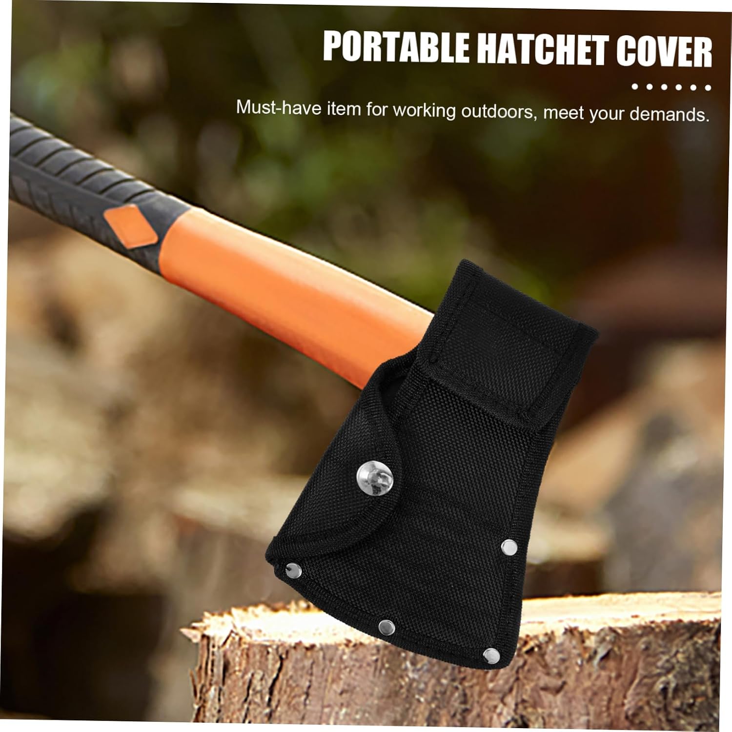 OSALADI Outdoor Ax Cover Axe Hatchet Camping Accessory Nylon