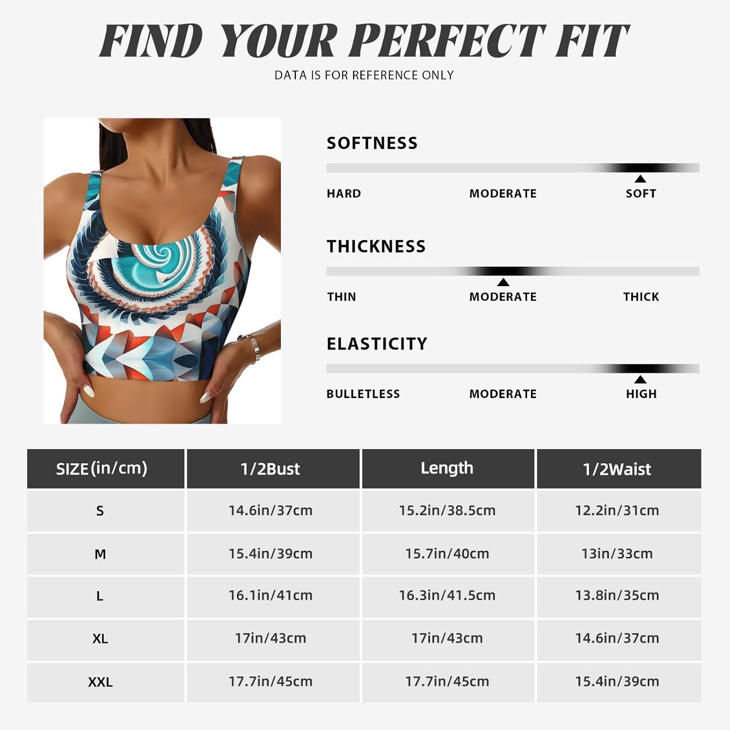 Colorful Biological Forms in Op Art Women's Sports Bras - High Support Workout Tops for Women, Bralettes with Support