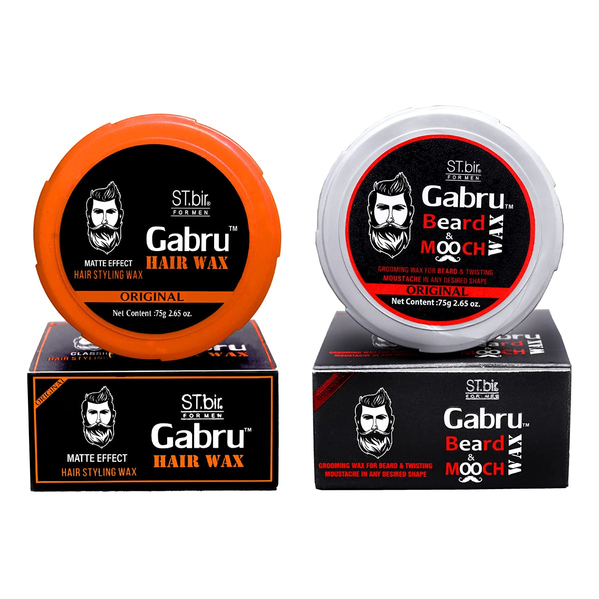 See full amazon price history chart for ST.bir Gabru Hair Wax and Gabru Beard & Mooch Wax - Combo ST.bir Gabru Hair Wax and Gabru Beard & Mooch Wax - Combo (B098LHWW2G) Amazon Price History, Amazon Price Tracker
