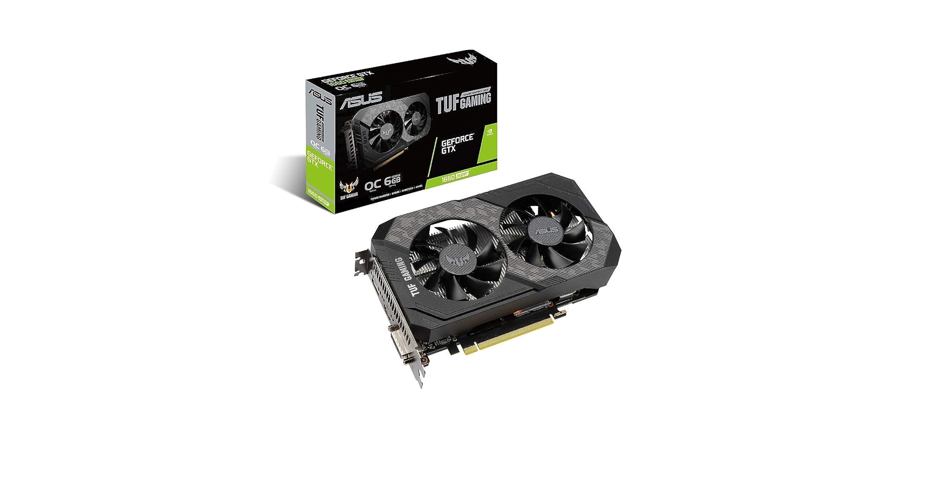 PCパーツ ASUS - TUF-GTX1660SUPER 6GB Amazon.com: ASUS TUF GeForce GTX 1660 Super Overclocked 6GB