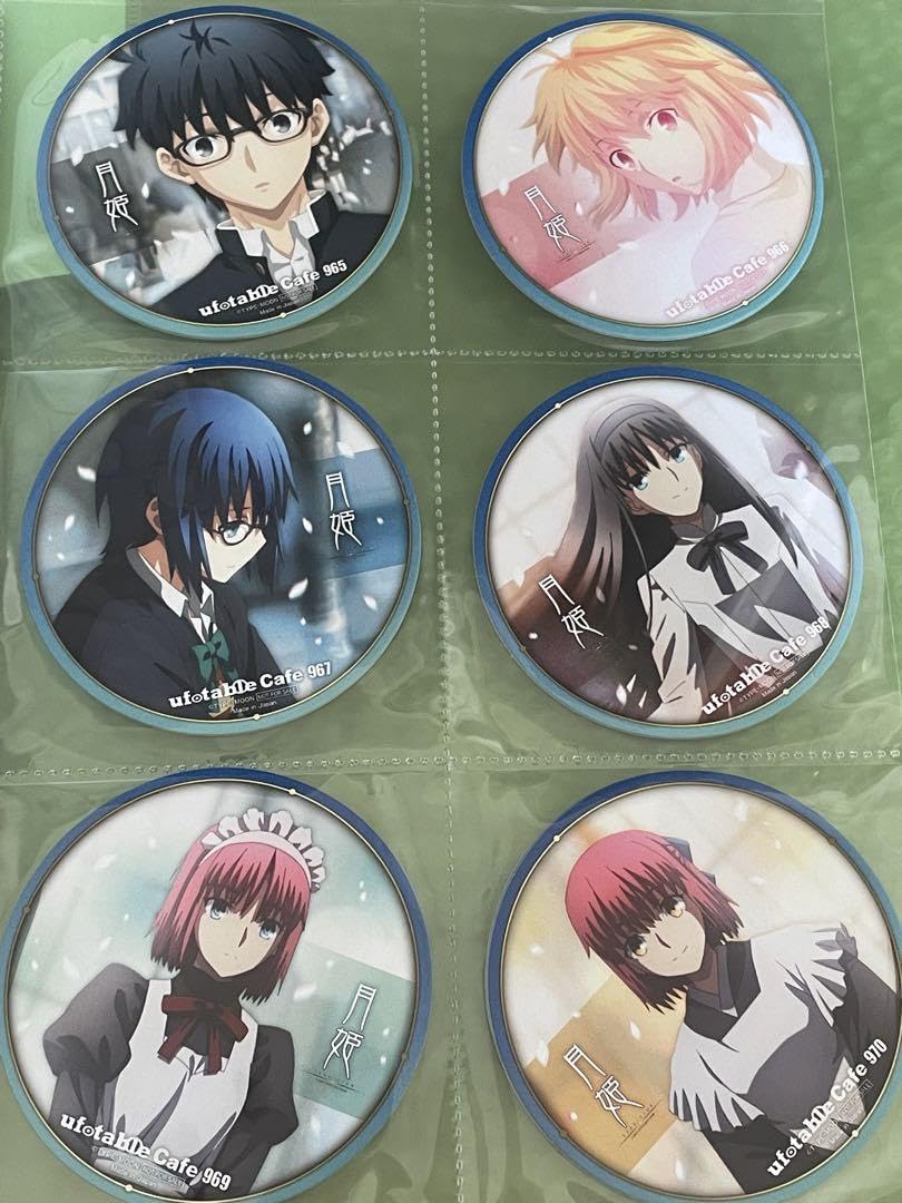 月姫 ufotable コラボカフェ コルクコースター 8種コンプ Amazon.co.jp