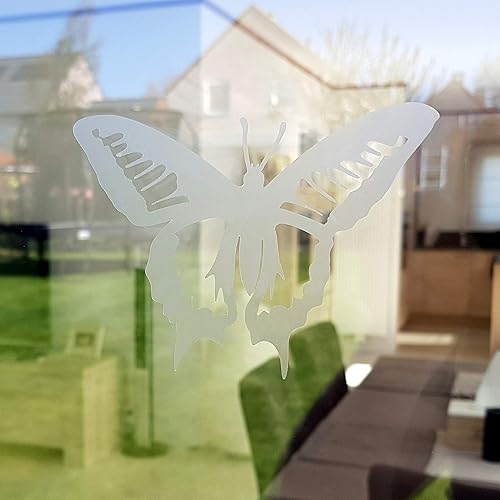 Miniatura 3 de Protección de ventana Calcomanías anticolisión para evitar golpes de personas y pájaros en el cristal de la ventana Juego de 18 calcomanías