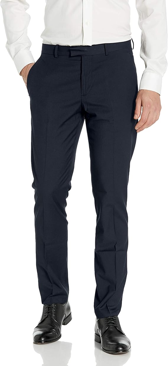 Amazon.com: Perry Ellis Portfolio - Pantalón de vestir para hombre, Perry  Ellis Portfolio pantalones de vestir ajustados con parte delantera plana  para hombre, 29\