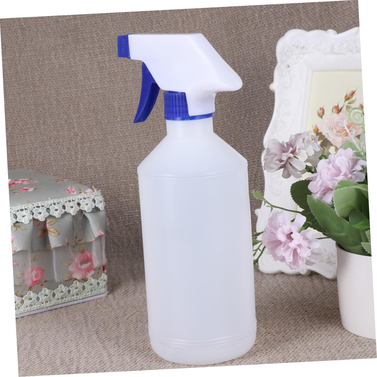 Sprühflasche 500ml aus Kunststoff mit Kleiner Düse, Blau