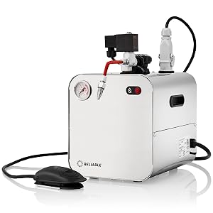 Reliable 5100CJ Stainless-Steel Jewelry Steam Cleaner with Eco Mode 120V 2 2 LTR Tank 50 PSI Stainless Steel