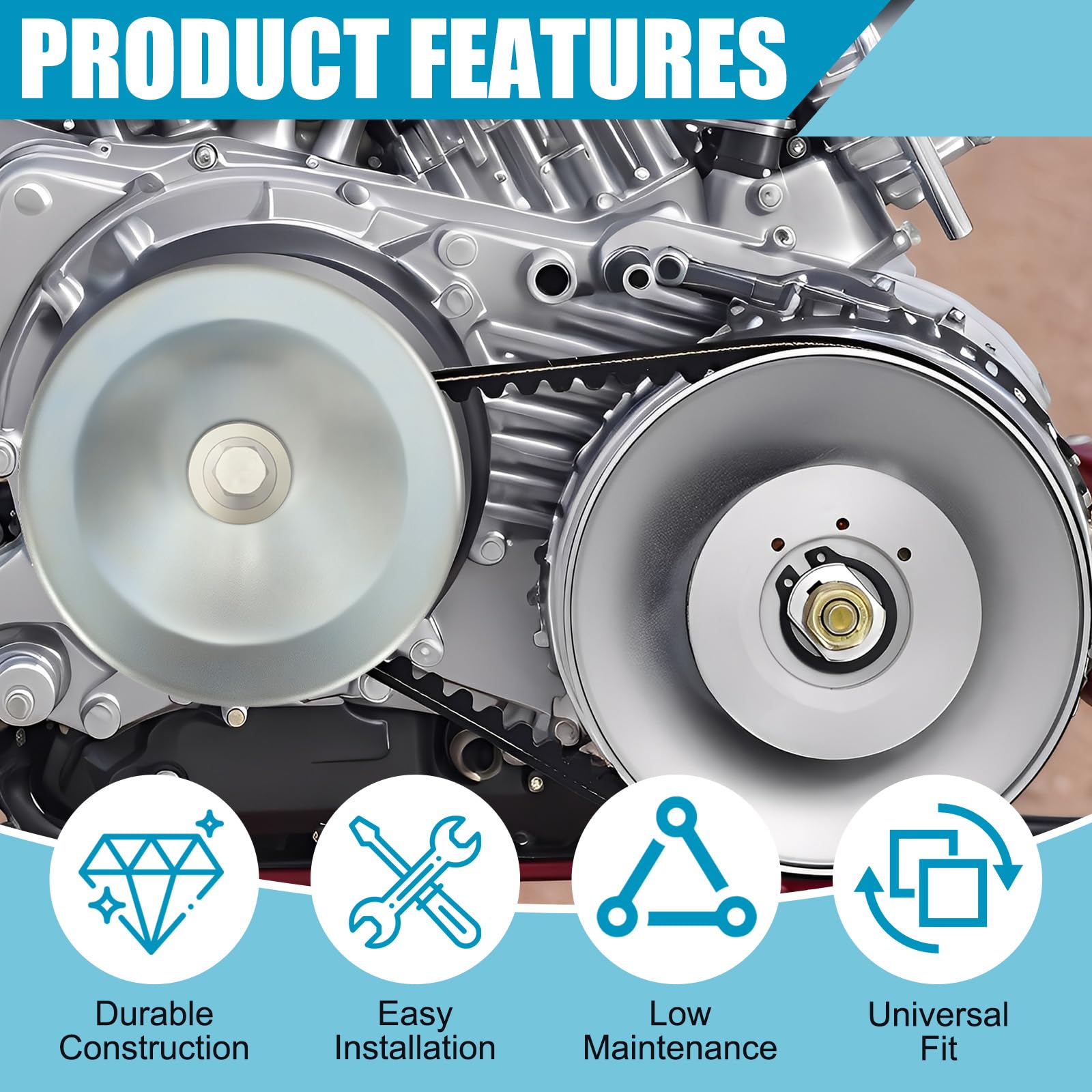 その他 non Amazon.com: 30 Series Torque Converter Clutch, Go Kart
