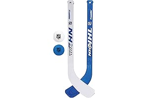 Franklin Sports NHL Mini Hockey Stick and Ball Set