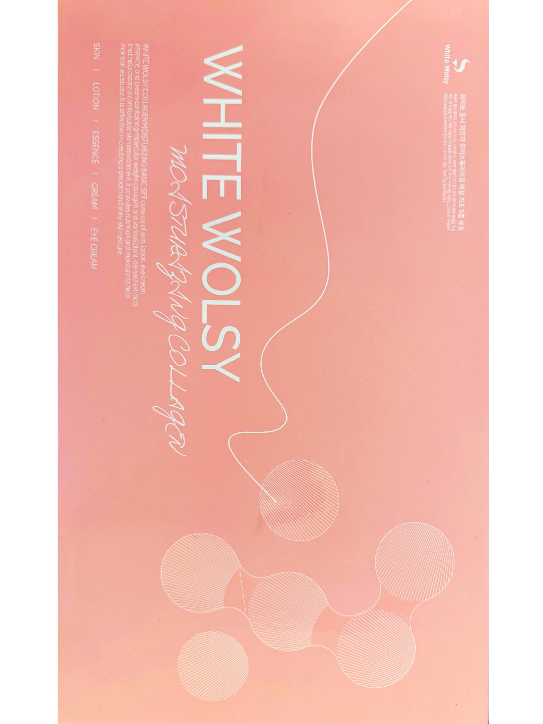 White Wolsy Premium Korean Skincare Set, Collagen and Snail