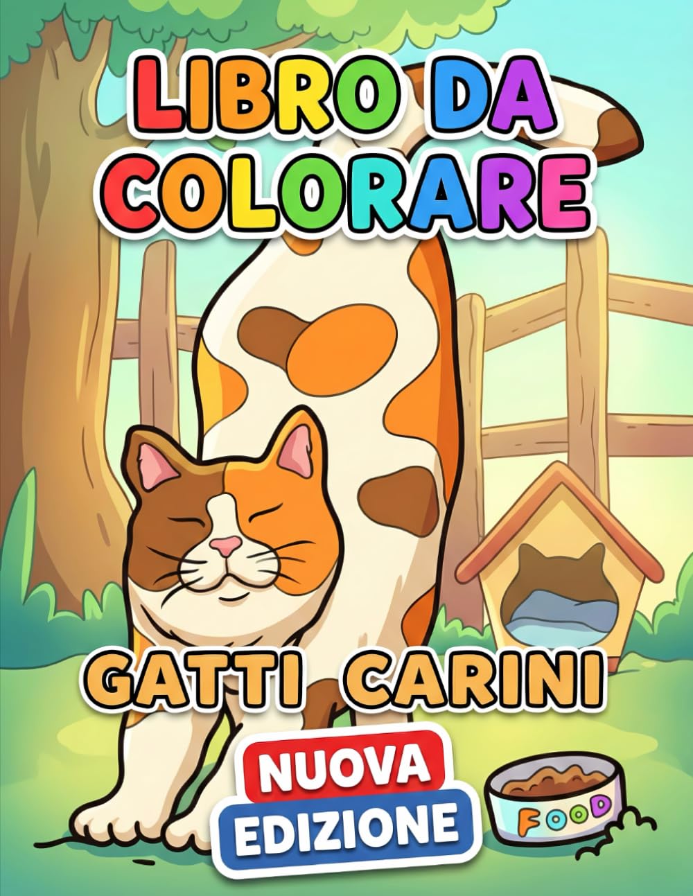 Libro da Colorare di Gatti Carini: Raccolta Di Illustrazioni Kawaii Per Bambini E Adolescenti, Un Regalo Ideale Per Chi Ama L'Arte E Gli Animali