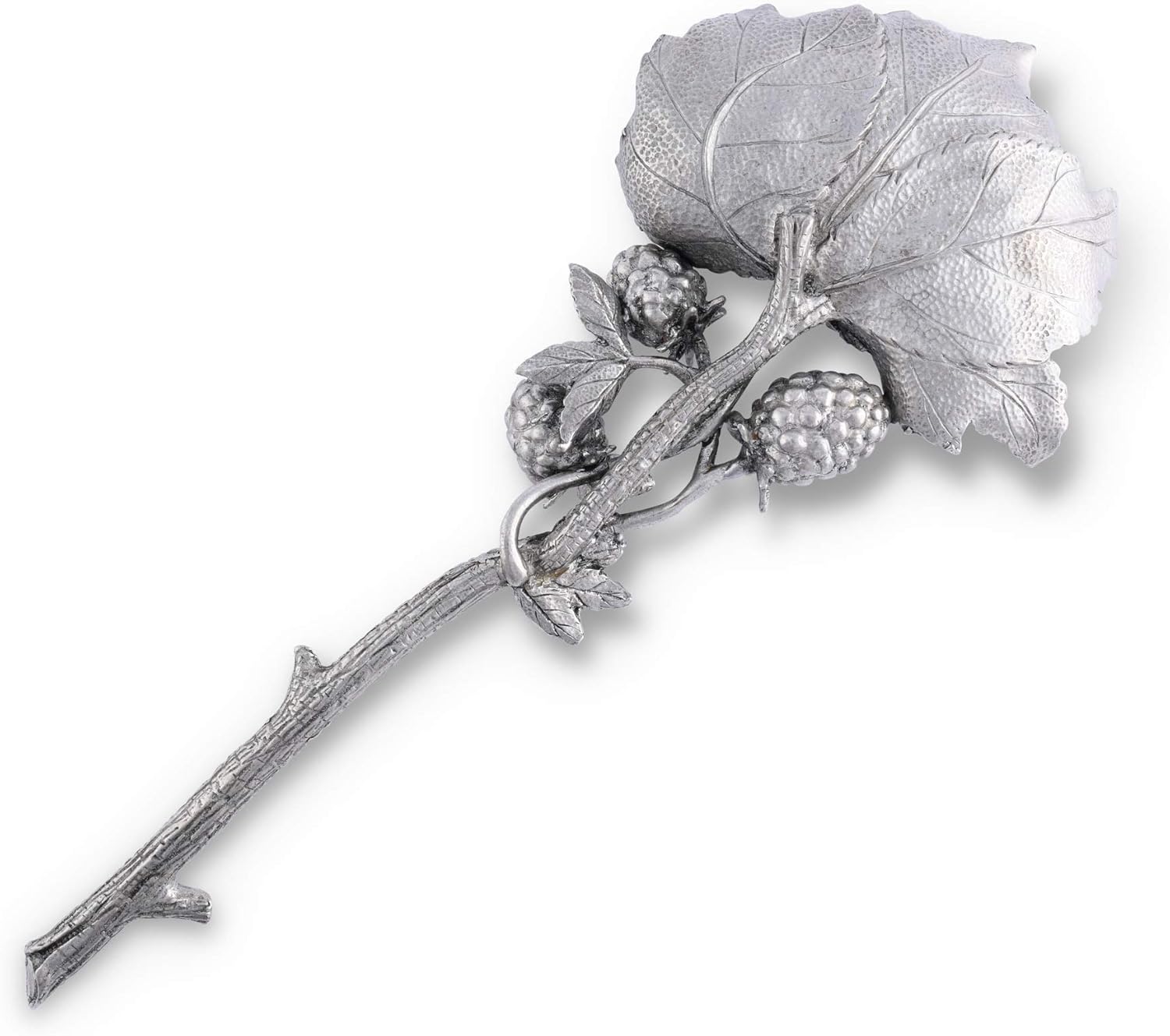 Vagabond House Pewter Blackberry Serving Spoon 11 inch Long