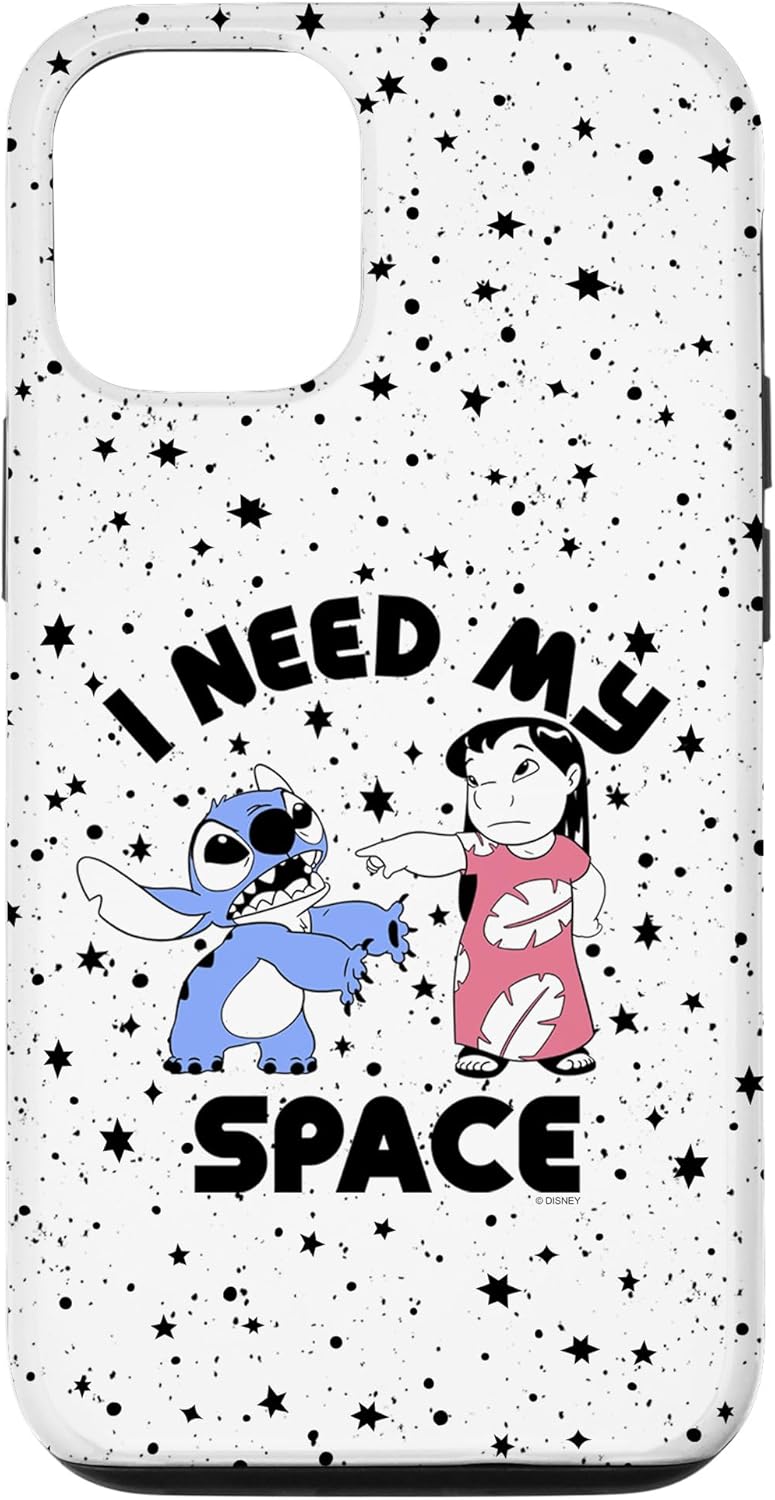 iPhone 12/12 Pro Disney Lilo & Stitch I Need My Space Case