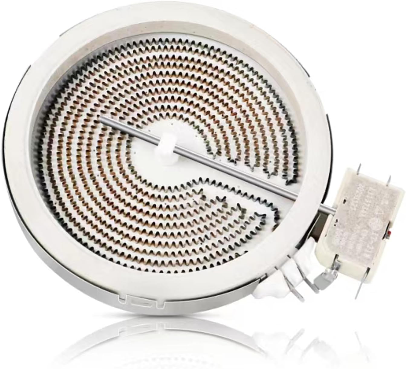 Upgraded WB30T10145 5.5" Single Radiant Surface Element Compatible with GE Samsung and LG Electric Range, DG47-00060A 1652042812 Range Oven Heating Element Replace PS2370248