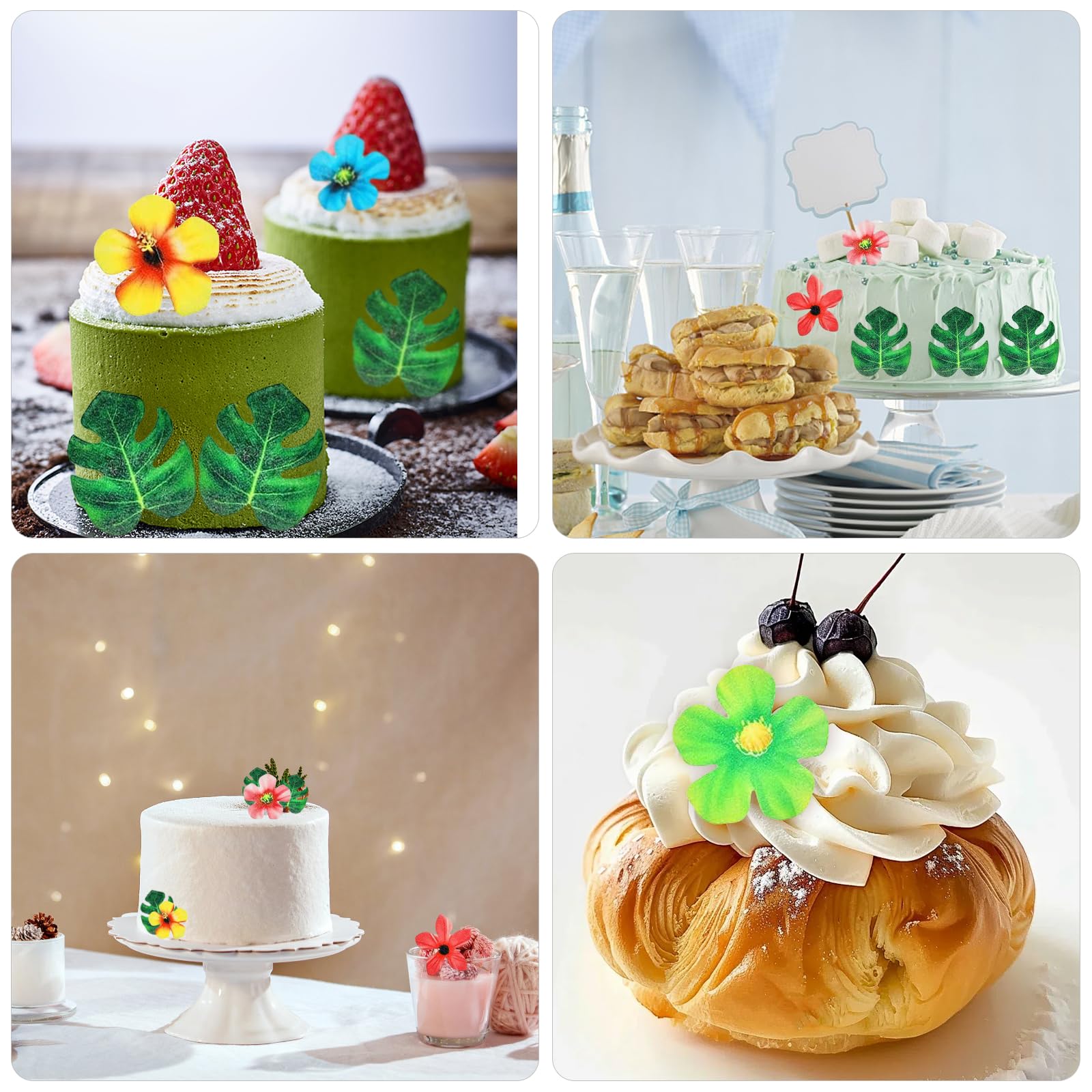 Decorazioni Per Torte Commestibili Fiori Commestibili Per Decorazioni - Acquista Ora - Cocorò Cupcake Decorazioni - 8