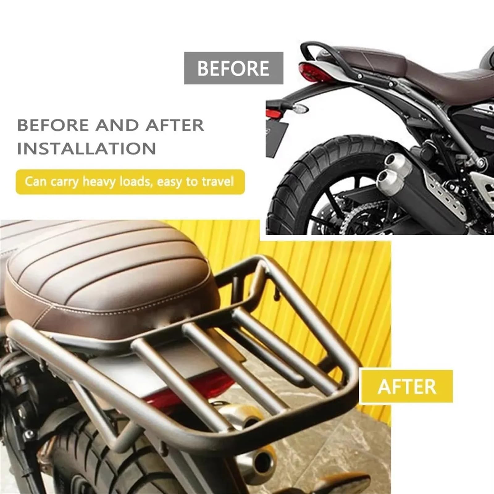 Tylny bagażnik motocyklowy Pasuje do Scrambler 400x Speed ​​400 scrambler 400x speed 400 2024-2025 tył motocykla stojak do przechowywania bagażu