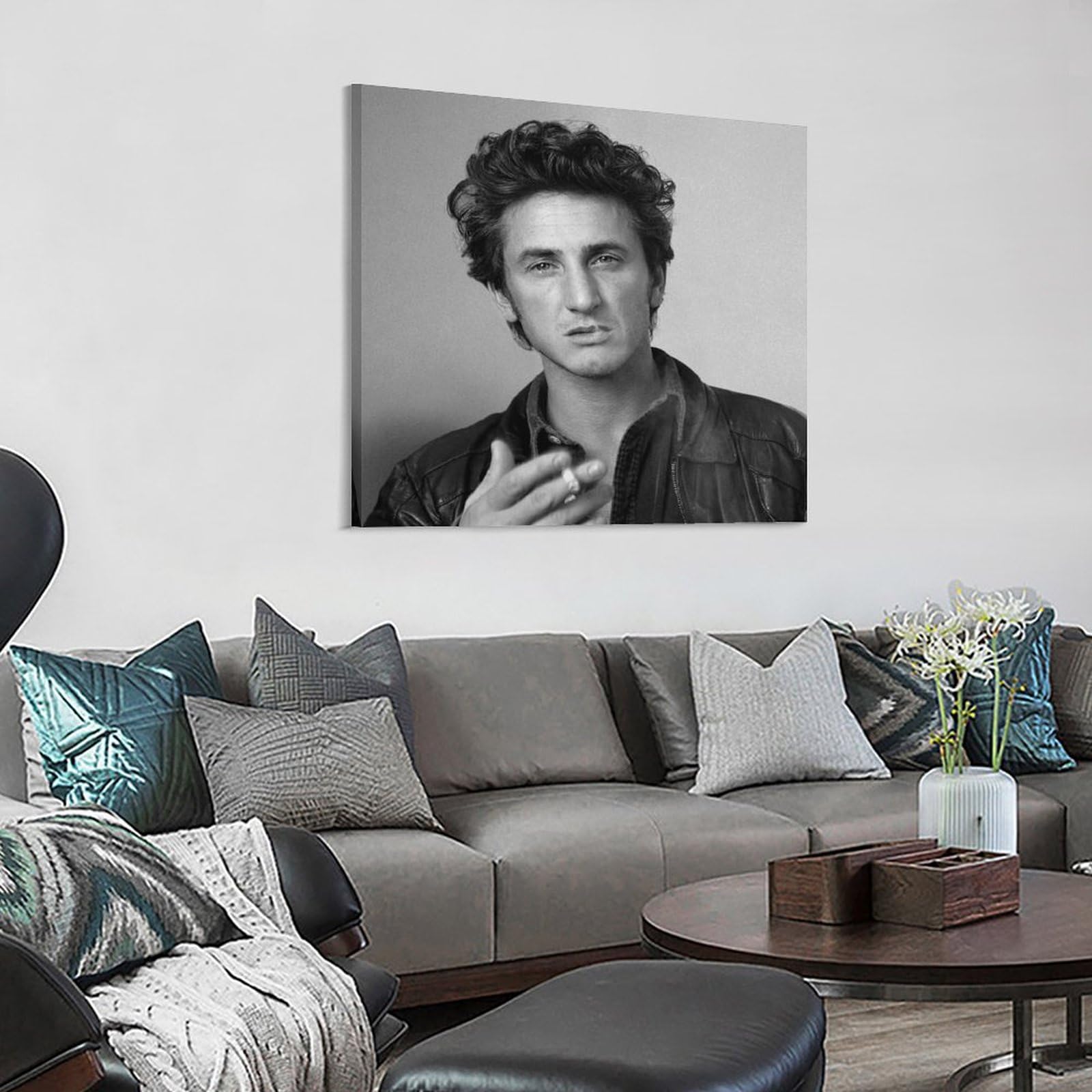 MEIYAN Sean Penn Painting On Canvas Wall Art Poster Scroll Picture