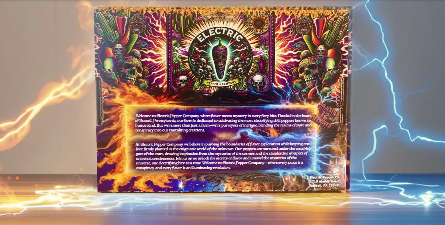 Wicked Tickle Hot Sauce Gift Set – Carolina Reaper, Scorpion, Ghost & Habanero, 4 Pack, 5 oz Bottles - Image 4