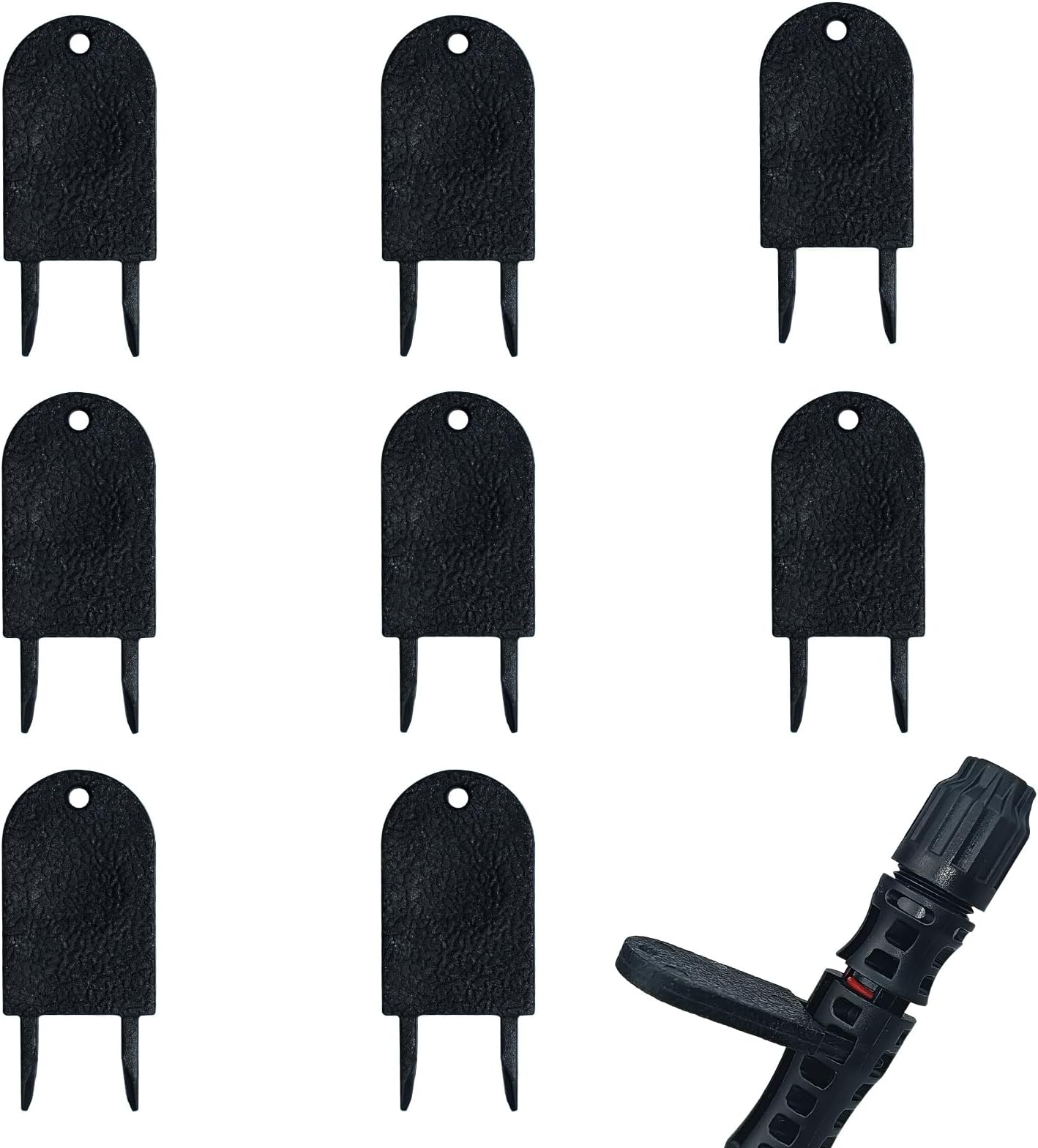 JINKAIMING Solar Disconnect Tool Removal Spanner for Solar Panel 1500V DC Connector PV Cable(8Pcs)