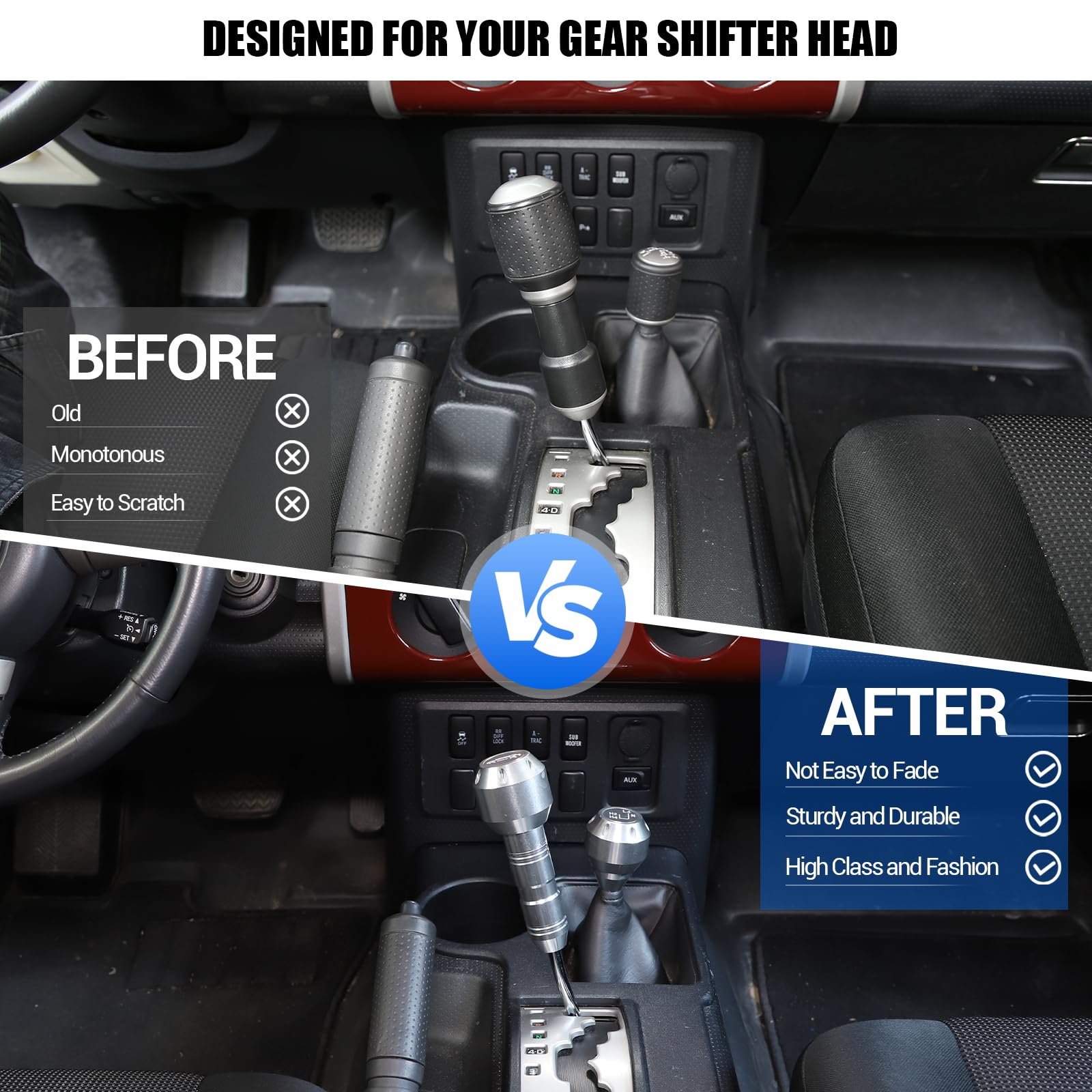 Amazon.co.jp: Fgtagtal トヨタ FJクルーザー 2007-2021 カーギア