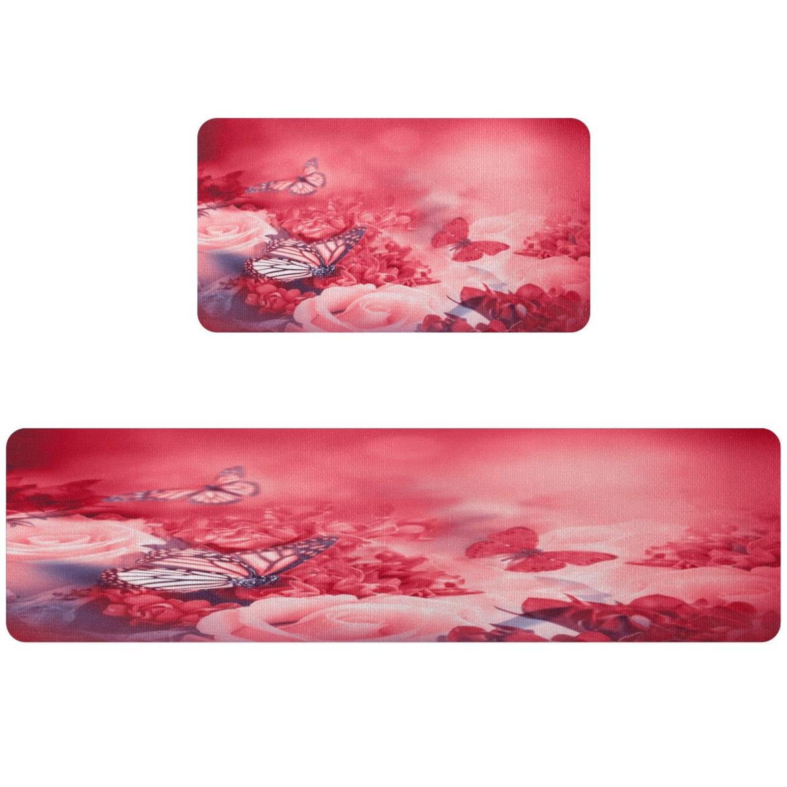 Tapis de cuisine antidérapant décoratif pour égayer votre couloir et buanderie