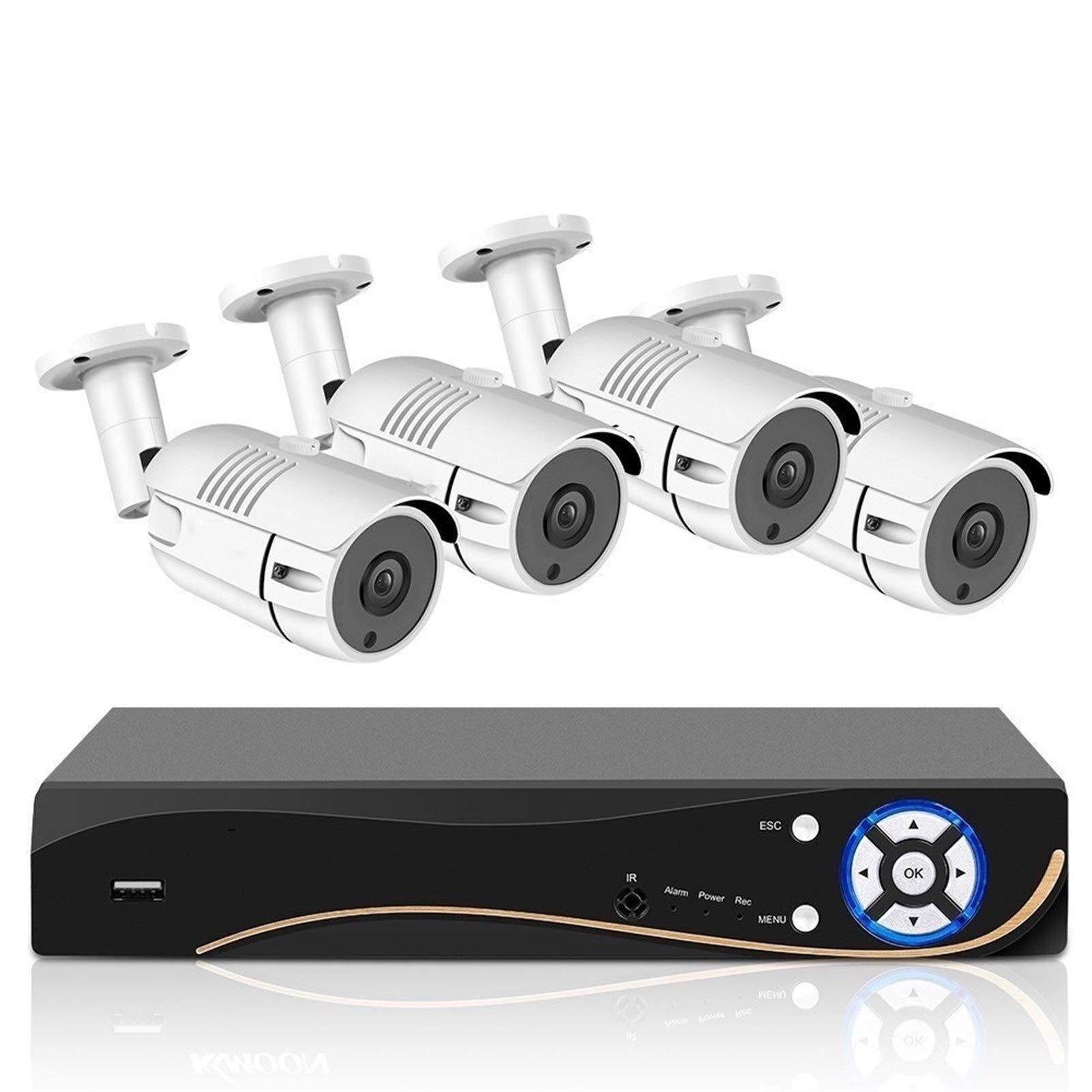 Amazon.co.jp: ホームカメラシステムナイトビジョンと8CH DVR 4本200万