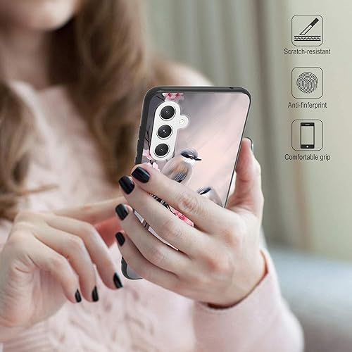 Miniatura 547 de Funda protectora para Samsung Galaxy A13 5G/A04S para Samsung Galaxy A13 5G/A04S, funda de silicona TPU suave con calavera de rosa, diseño elegante