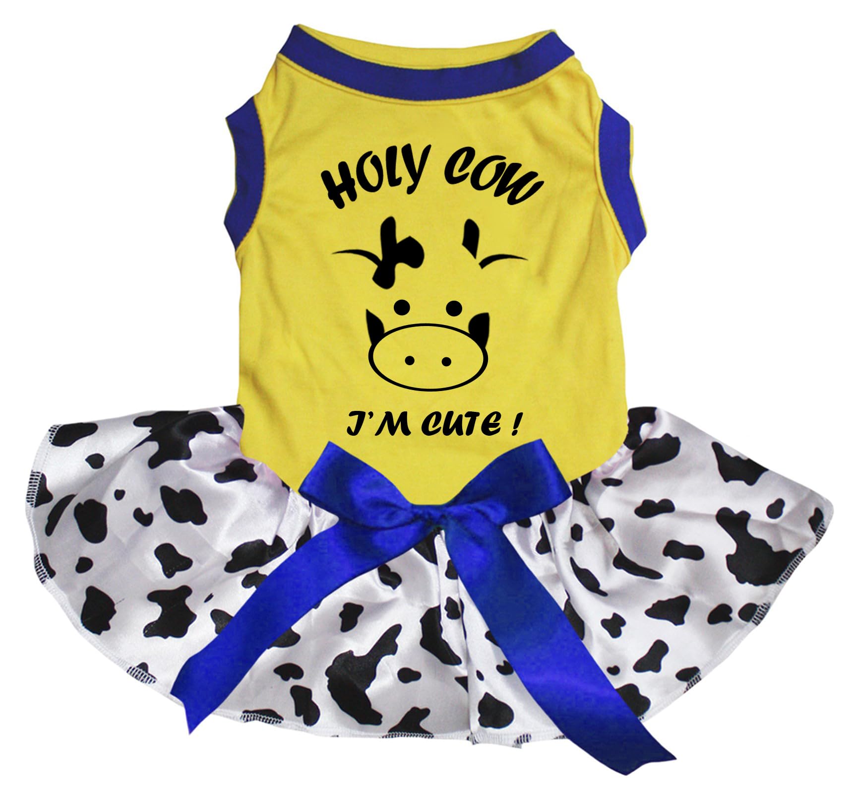 Robe pour chiot Holy Cow look craquant pour votre jeune animal XS