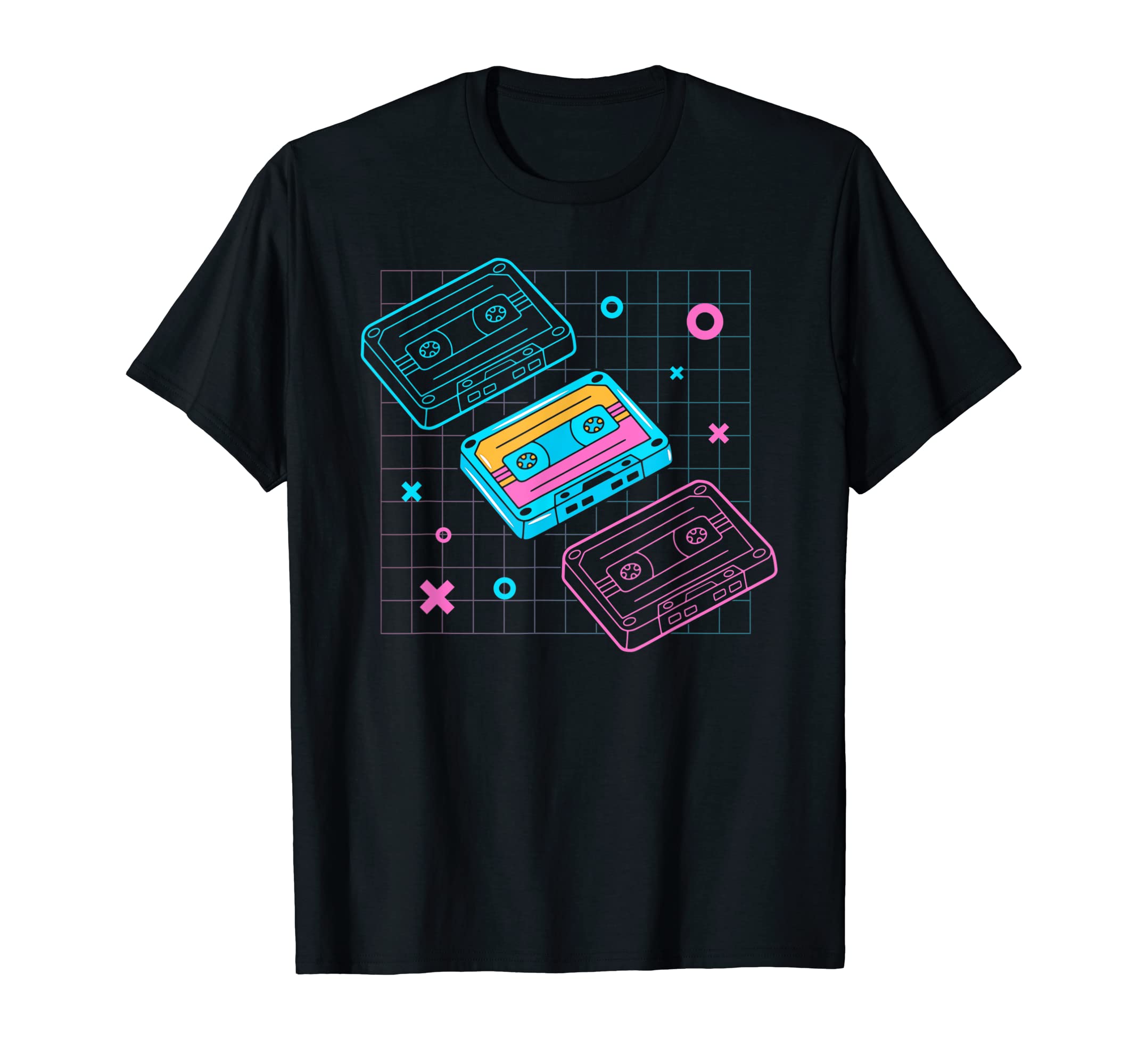cassettes vaporwave - retrowave synthwave - retrovintage T-ShirtOEKO-TEX STANDARD 100
