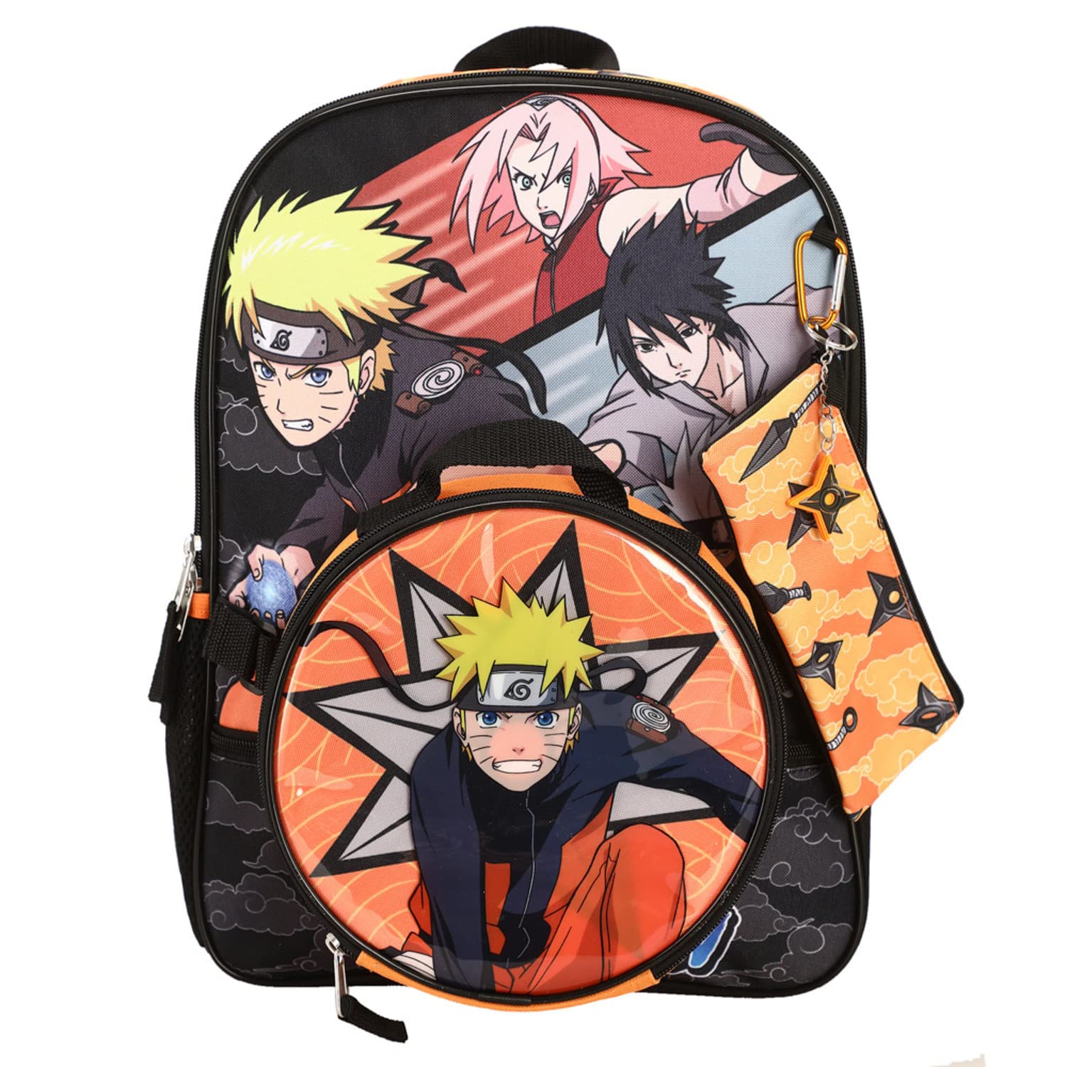 Ensemble sac à dos Naruto enfant Bioworld pack scolaire 2 et 5 pièces - 8