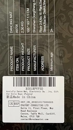 Miniatura 10 de Tapete de baile doble, tapete electrónico inalámbrico para TV con cámara, antideslizante para niños y adultos, tapete de juego de baile, regalo para