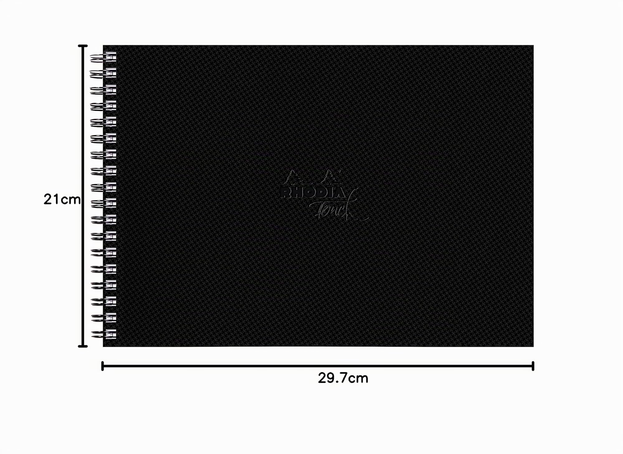 Rhodia Touch 116146C Carnet aquarelle 100 % coton A4 40 p 300 g
