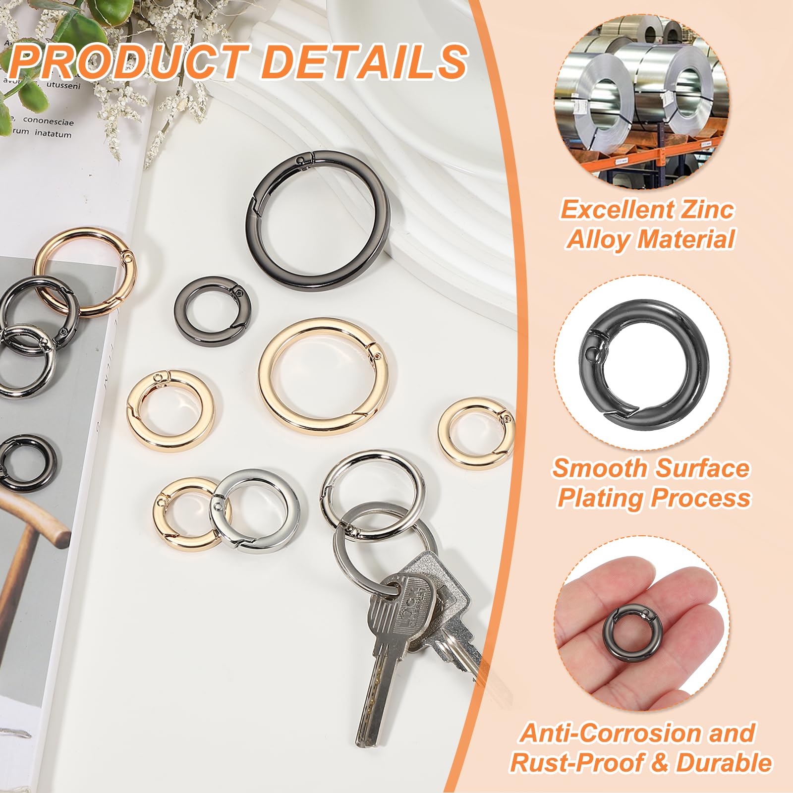 PATIKIL Spring O Rings - Image 3