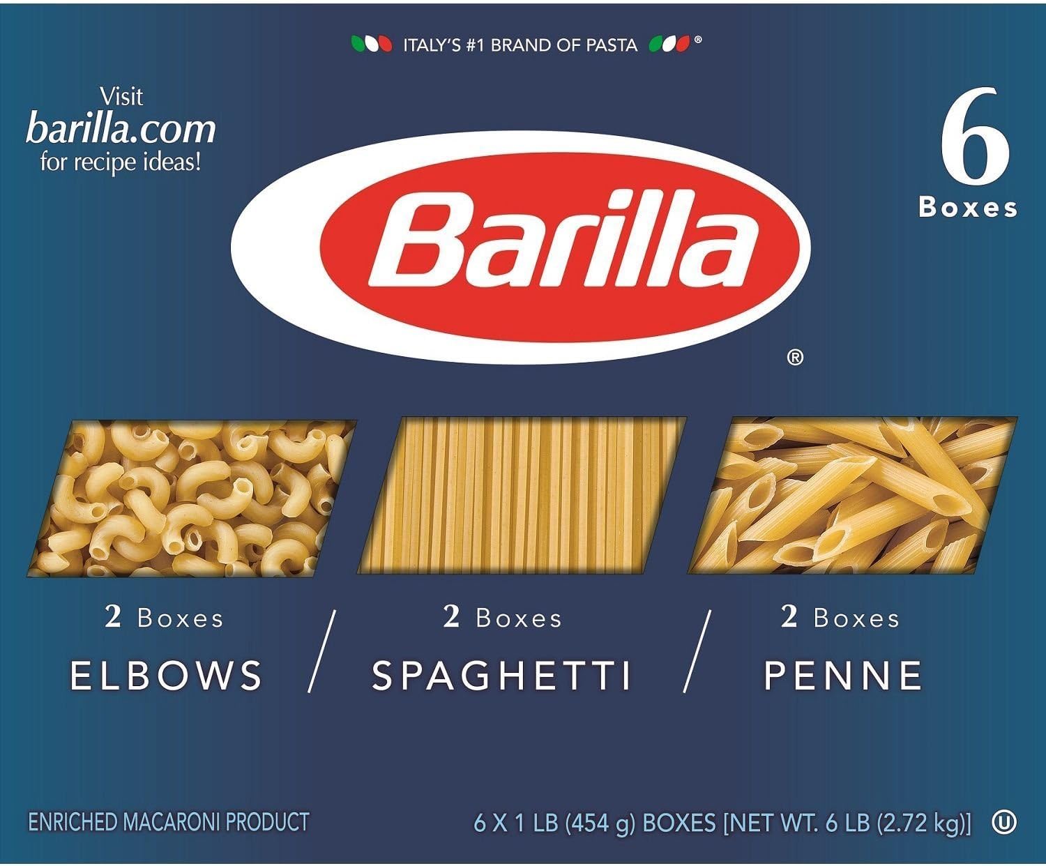 BarillaPasta Variety Pack (6 Pack)