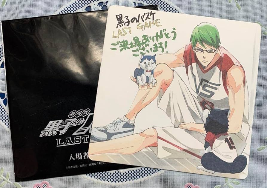 黒バス　緑間　原画展セット ムービック：緑間セットが発売決定！｜黒子のバスケ 最新情報