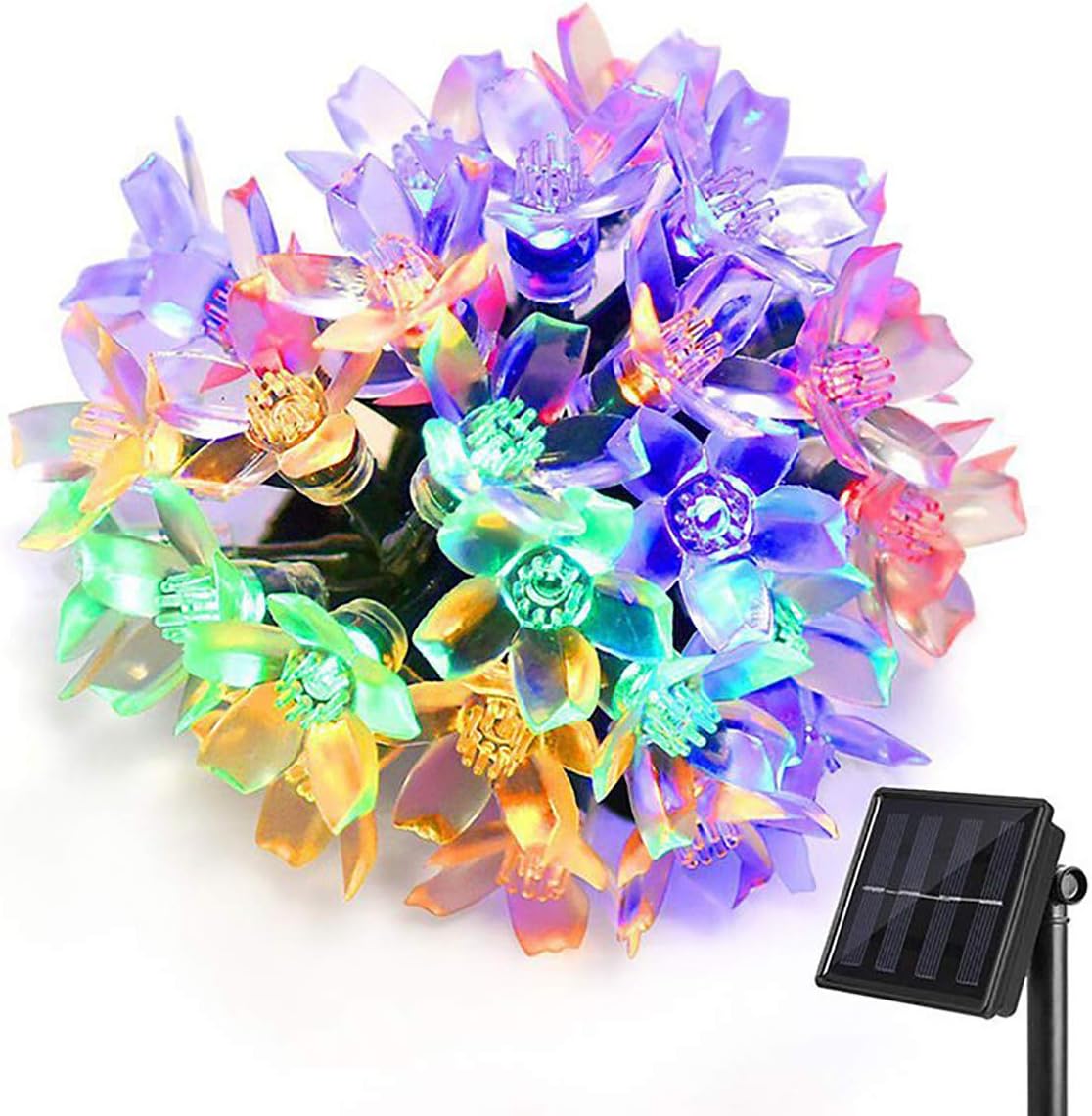 349 LED Etoile Lumineuse Noël Exterieur IP65 Etanche Guirlande Lumineuse Multicolore 9*3m Lignes Tombantes, 8 Modes, Noël Décor - Maison