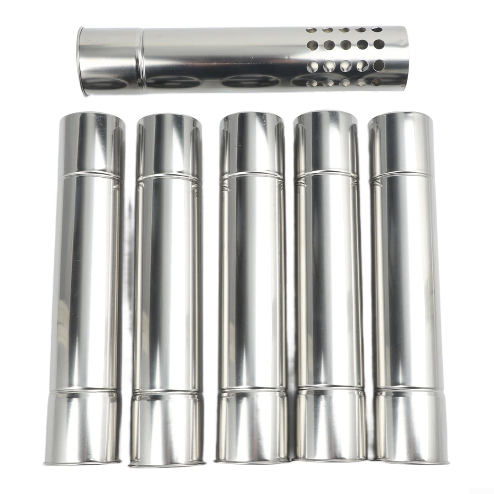 Pare-étincelles pour poêle à bois et extension de conduit de 6 cm de diamètre anti-incendie