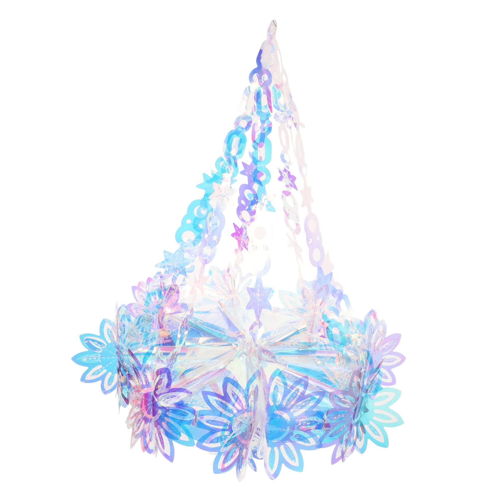 4 Stelle Iridescenti Da Appendere | Decorazioni Olografiche Arcobaleno | Per Natale, Compleanni, Matrimoni E Feste - 4