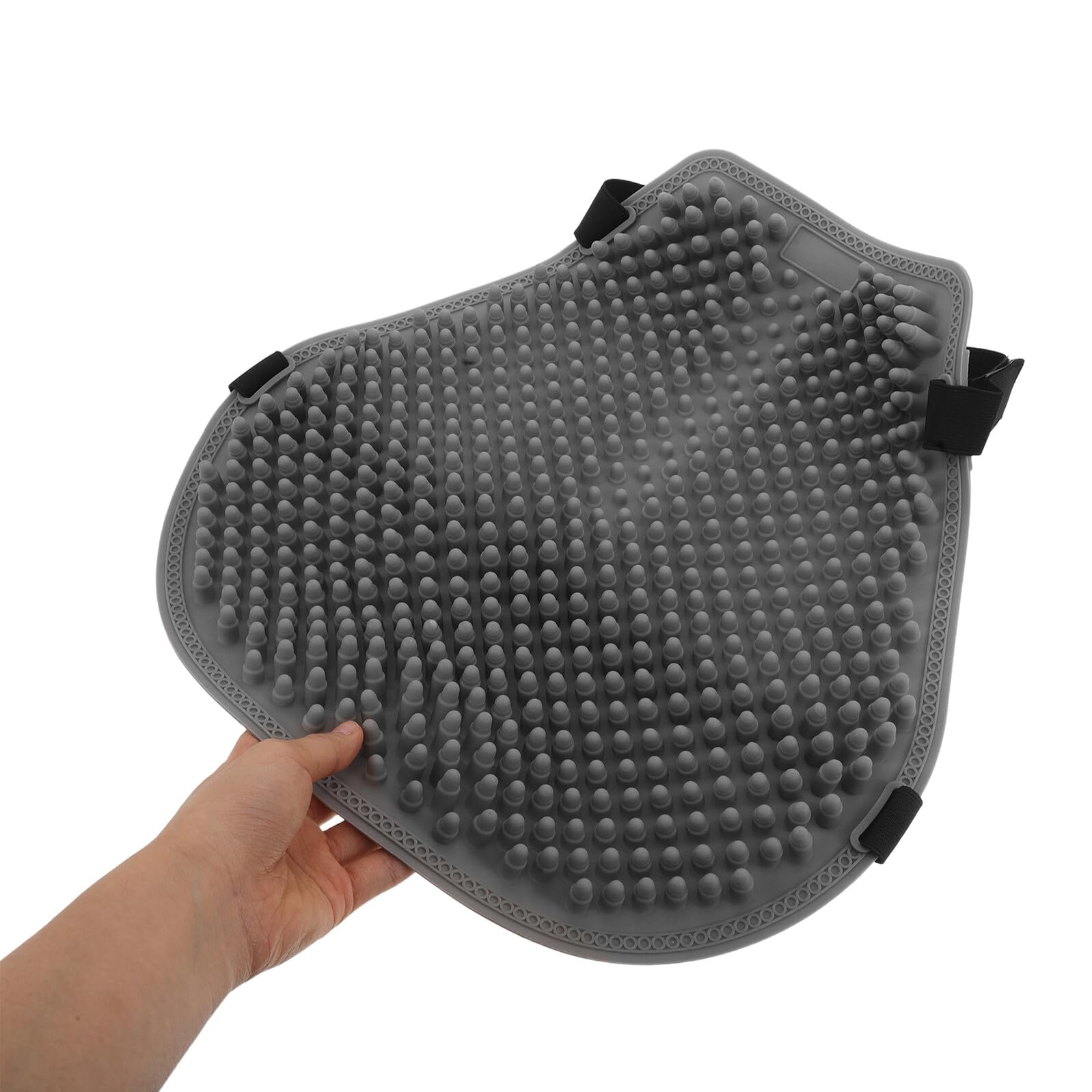 Coprisella in Silicone Traspirante per Moto Cuscino Antiscivolo e Spesso per Sella Anteriore Fodera Ergonomica per Sedile Moto Protezione Antiurto per Viaggi