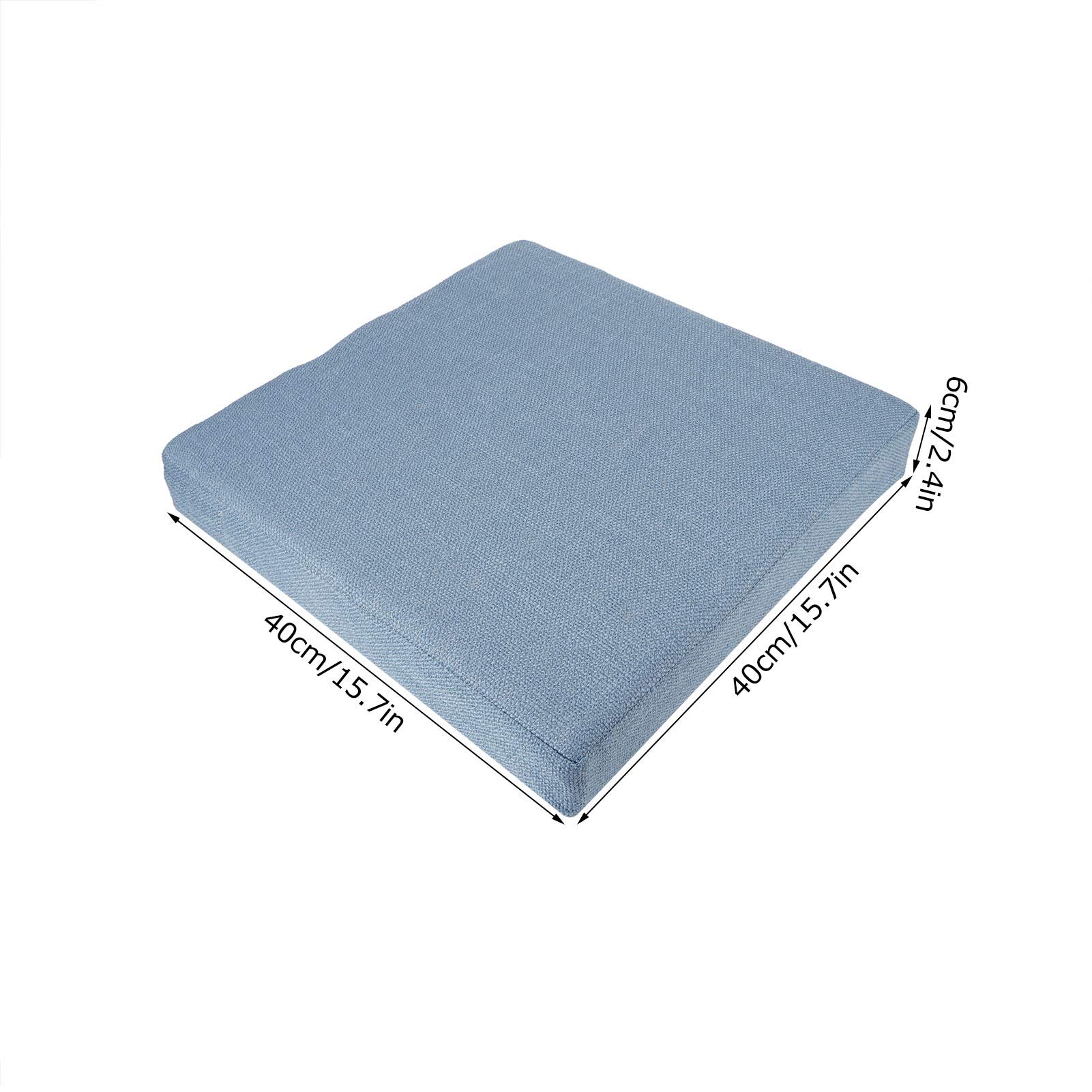 Cuscino Da Meditazione In Lino Beige 40x40 Cm - Rimovibile, Per Yoga, Zen, Cerimonia Del Tè, Decorazione - Foto 6