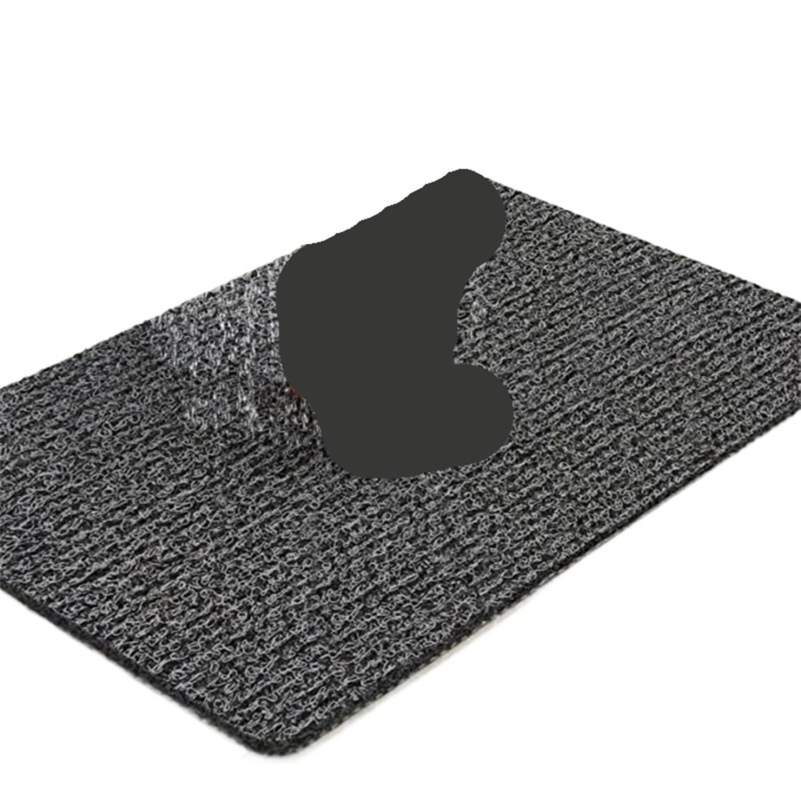 Shower Mat Shower Mat Bathtub Non-Slip Bath with Drain Quick Drying PVC Loofah Bathmat for Tub Bathroom(Black)