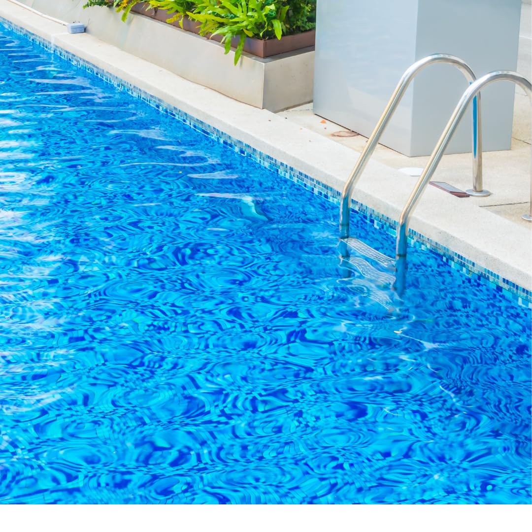 Couvercle Skimmer Piscine Circulaire Universel - Blanc, 21.4x18.6x2 Cm, Résistant UV Et Chlore