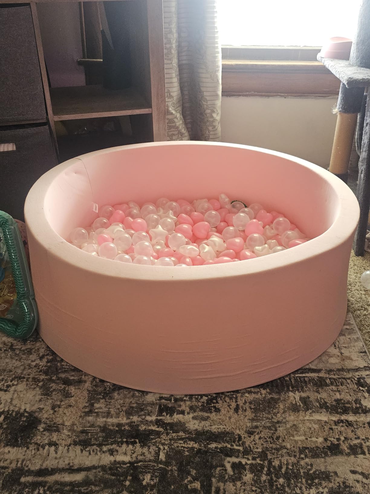 SHJADE Foam Ball Pit for Cats and Dogs