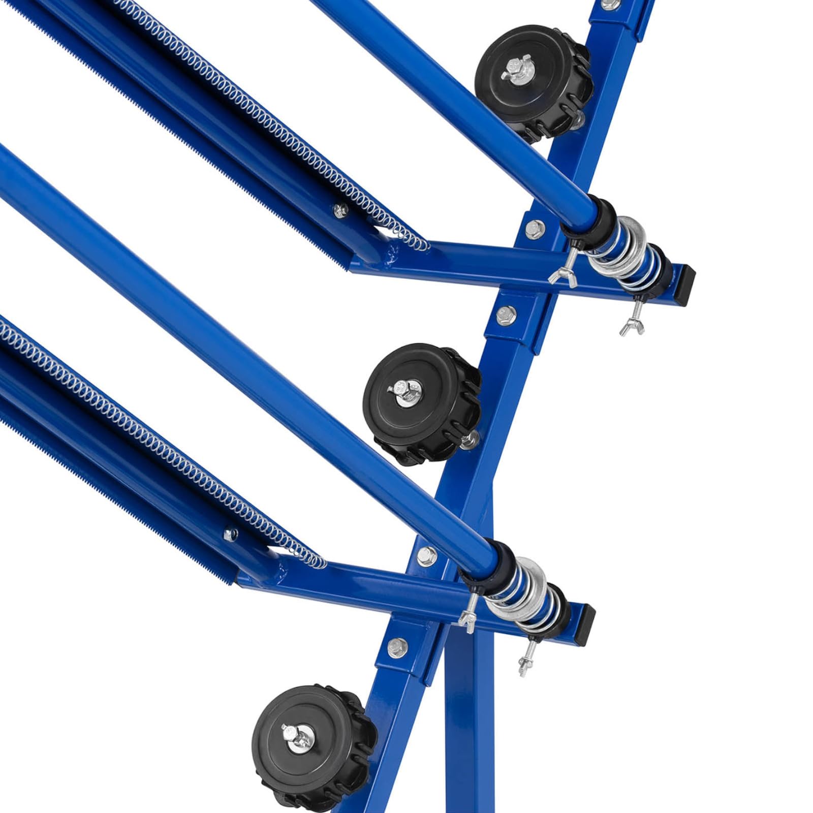 MSW MSW-MT-100 Chariot De Marouflage Dérouleur De Papier Kraft Distributeur Masquage Peinture Carrosserie (pour pour 4 Rouleaux De 30-100 cm, 2 Roues)