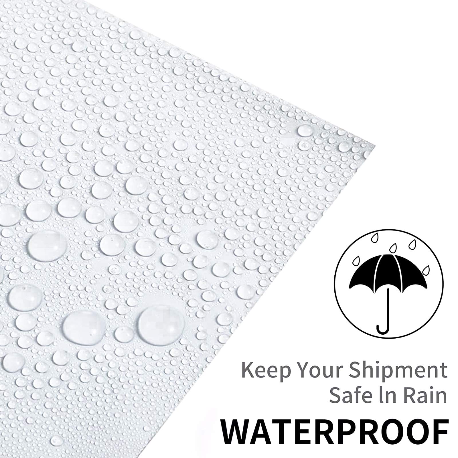 Wanxida 100 pezzi Buste Spedizione Plastica Postali Autoadesive Borse Sacchetti Merce Postali Imballaggi Courier Postali Sacchetti, 45x55+5cm