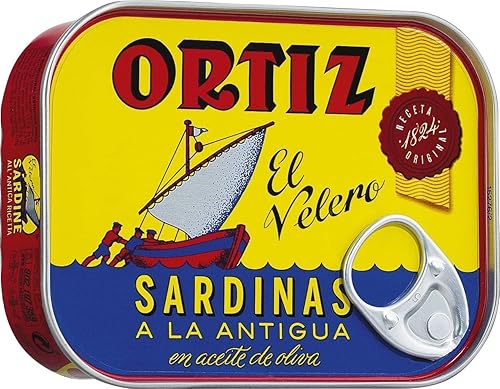 Ortiz Sardinas En Aceite De Oliva, 4.9 Oz
