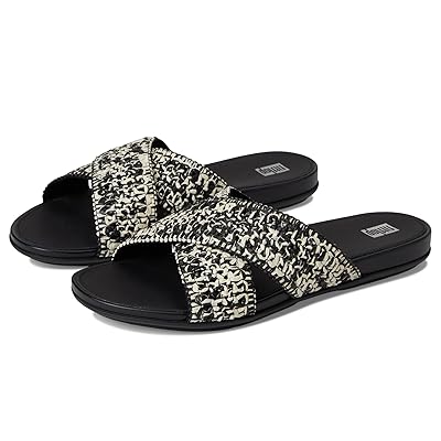 FitFlop Gracie Woven Cross Slides Women